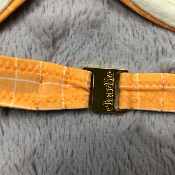 NWOT Charlie by Matthew Zink Orange Bikini Top - Picture 4 of 8